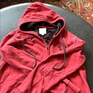 Men’s lg True Religion zip hoodie